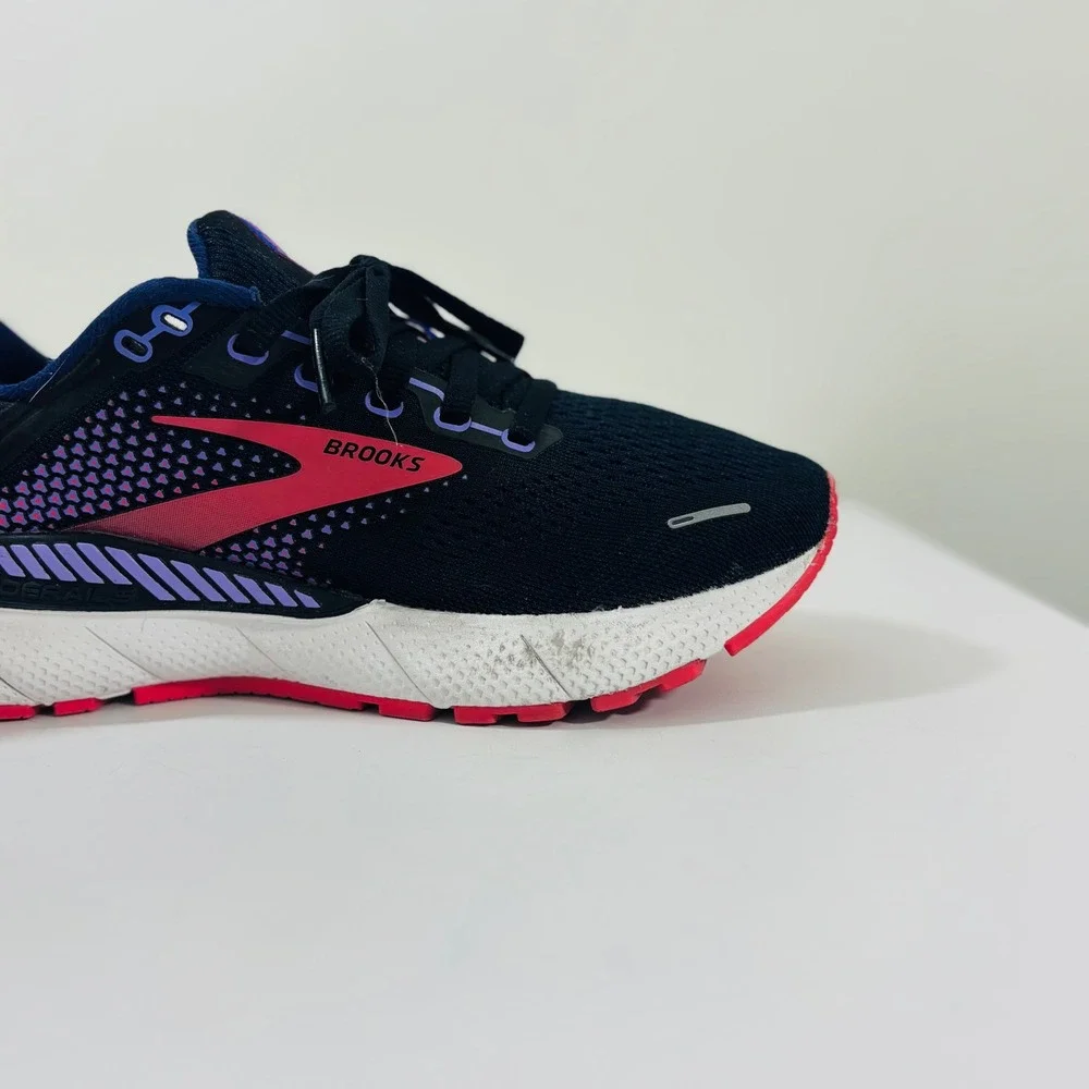 Brooks Adrenaline GTS 22 Black/Purple/Pink 1203531B080 Women Running Shoes 6.5 - Picture 8 of 10